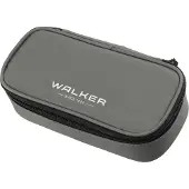 Tenneco Walker 49113-375, Weiches Federmäppchen, Grau, Einfarbig, Reißverschluss, Pubertät, Uni
