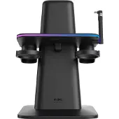 KIWI DESIGN RGB Ladestation für Meta Quest 3 / 3S | auch Meta Quest 2, Meta Quest Pro