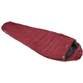 High Peak Mumienschlafsack "Redwood 3", rot (dunkelrot, grau), Schlafsäcke, B/L: 80cm x 220cm, Reißverschluss links, Obermaterial: 100% Polyester. Füllung: 100% Polyester, Mumienschlafsack, L:220cm