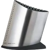 Global 9-Messerblock in Form eines Segelschiffs - Steel