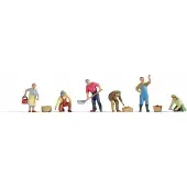 Noch 15613 H0 Figuren Erntehelfer