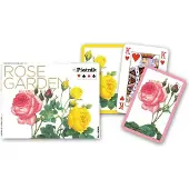 Piatnik Rose Garden Spielkarten – Doppeldeck