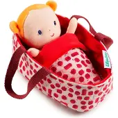 Lilliputiens Agathe Babypuppe Rot Rot One Size