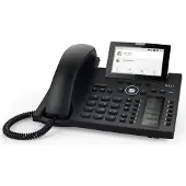 Snom D385N, IP-Telefon, Schwarz, Kabelgebundenes Mobilteil, Tisch/Wand, Linux, Im Band, Außerhalb des Bandes, SIP-Info