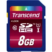 Transcend Speicherkarte SDHC UHS-I 600x 8 GB - Class 10