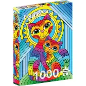 Enjoy Unzertrennliche Katze und Kätzchen Puzzle 1000 Teile