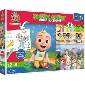 Cocomelon Wendepuzzle Cocomelon: Glü cklicher Tag mit Freunden SUPER GIANT 15 Teile
