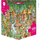 Heye Puzzle Tree Lodges, 1000 Teile, 1000 Stück(e), Kunst