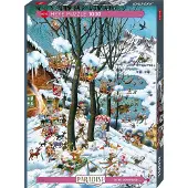 Heye Puzzle In Winter, 1000 Teile, 1000 Stück(e), Kunst