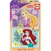 Educa Borras 2x25 Disney Prinzessinnen (rapunzel + Arielle) Puzzle Mehrfarbig Mehrfarbig One Size
