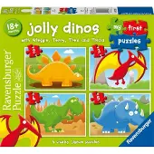 Ravensburger My First Puzzle, Jolly Dinos, 2 Stück(e), Dinosaurier, 1,5 Jahr(e)