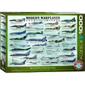 Eurographics Puzzle Modern Warplanes - 1000 Teile Flugzeug