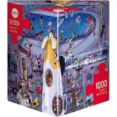 Heye Puzzle Rocket Launch, 1000 Teile, 1000 Stück(e), Kunst