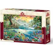 Art puzzle Puzzle Utopia 2000 Teile