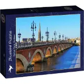 Bluebird Puzzle Steinbrücke, Bordeaux 1000 Teile