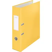Leitz 10610019, Konventioneller Dateiordner, A4, Karton, Gelb, Matt, Porträt