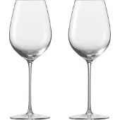 Zwiesel Glas Glas 2 Stück Chardonnay Weißweinglas Enoteca tritan· kristall· handgefertigt· spülmaschinenfest· Handwäsche· Weißweinglas 122084