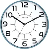 Unilux Wanduhr/Quarzuhr POP Durc hmesser: 300 mm blau (64000284)