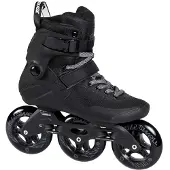 Powerslide Inline Skate Triple Black 110 Black, für Fitness, Größe: 47