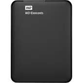 Western Digital WD Externe Festplatte WD Elements Portable, 5TB, exklusiv, Schwarz (00210067)
