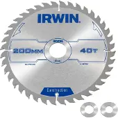 Irwin IRW1897202 200 x 30 mm, 40 Zähne Kreissägeblatt mit ATB Zahn Mahlgrössen