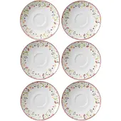 Ritzenhoff & Breker Untertasse für Espressotasse 6er Set Doppio Shanti