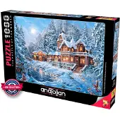 Perre/Anatolian ANATOLIAN Puzzle Zauberhafter Winter 1000 Teile