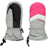 Ziener Fäustlinge Lettero AS(R) Mitten Gloves Kinder Light Grey / Pop Pink / White-6.5