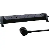 Legrand Drehbare Steckdosenleiste, 6-fach Steckdose