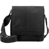 The Chesterfield Brand Umhängetasche Remy Flapoverbag Black schwarz