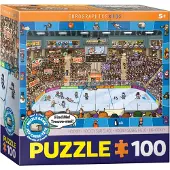 Eurographics Spot & Find Hockey-Puzzle 100 Teile