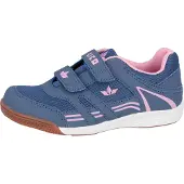 Lico Mädchen Klett Sportschuh grau rosa helle Laufsohle 31