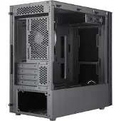Cooler Master MasterBox MB400L, Tower, PC, Schwarz, micro ATX, Mini-ITX, Kunststoff, Stahl, 16,7 cm