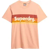 Superdry Terrain Logo Stripe Relxed Kurzarm-t-shirt