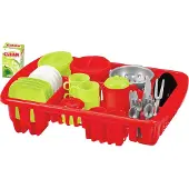Ecoiffier Chef Geschirrspülset
