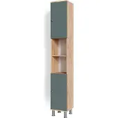 Vicco Badschrank Fynn Grün 30 x 190 cm, Model 37225
