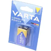 Varta 9V, Alkali, Prismatic, 9V, Blau, Blister