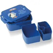 Awave Die Schule der Magischen Tiere Brotdose Snackbox, aus rPET | blau, Juri