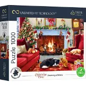 Trefl Puzzle 1000 Teile Winter - Dreaming of Winter Motiv