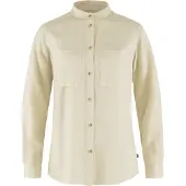 Fjällräven Women's Övik Hemp LS Shirt Halsband