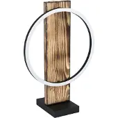 Eglo Boyal, Schwarz, Braun, Weiß, Kunststoff, Stahl, Holz, IP20, II, 1 Glühbirne(n), 12 W