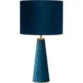 Lucide Tischlampe Extravaganza Velvet Blau