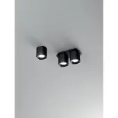 FABAS LUCE Spot Smooth GU10 120x130mm Schwarz