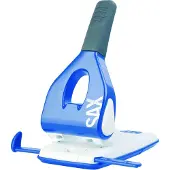 SAX 618 Kraftlocher/Starklocher 65 Blatt Mit Anschlagschiene (Blau)