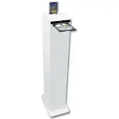 Inovalley HP32-CD-W CD-Kompaktanlage, 1 Lautsprecher, UKW-Radio, CD, MP3, Docking-Anschluss, USB, Bluetooth