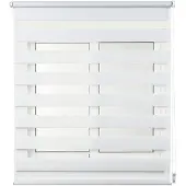 Stor Planet Rollo Clip&Fix Night&Day Weiß (150 x 180 cm)