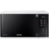 Samsung MS23K3555EW, Arbeitsplatte, Solo-Mikrowelle, 23 l, 800 W, Eingebautes Display, LED