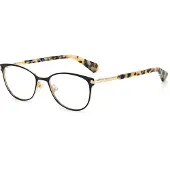 Kate spade Jabria Schwarze Katzenaugenbrille 53mm