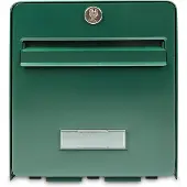 BURG-WÄCHTER Briefkasten aus galvanisiertem Stahl von Burg-Wächter in Grün