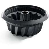 Lékué Backform Savarin 22 cm Silikon Black